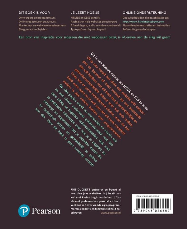 HTML en CSS - websites ontwerpen en bouwen