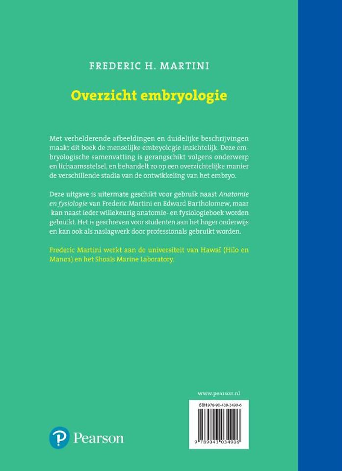 Overzicht embryologie