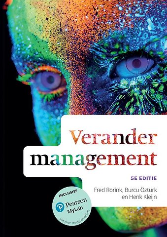Verandermanagement, 5e editie met MyLab NL toegangscode