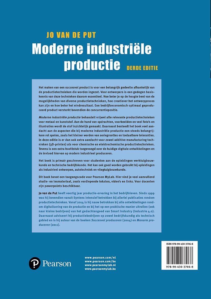 Moderne industriële productie - met MyLab