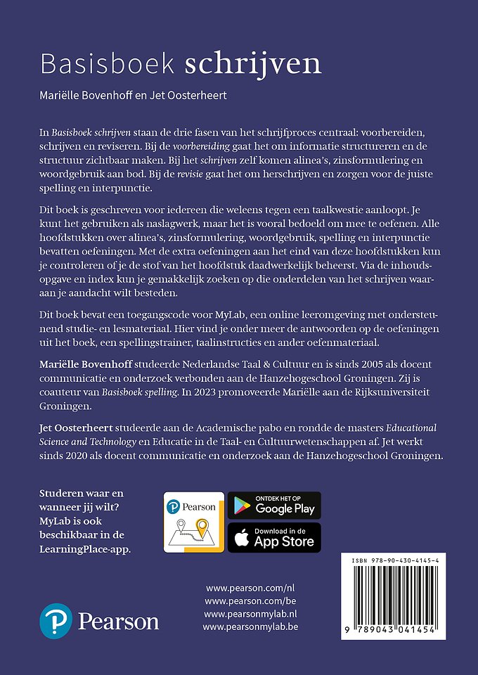 Basisboek schrijven met MyLab NL toegangscode