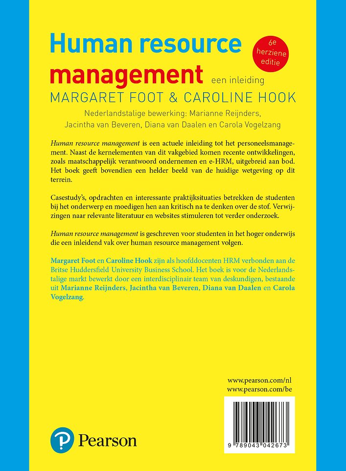 Human resource management