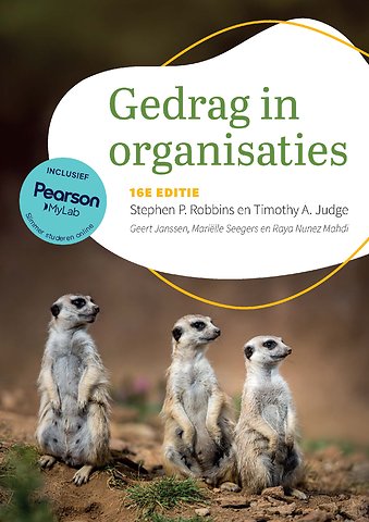 Gedrag in organisaties, 16e editie met MyLab NL toegangscode