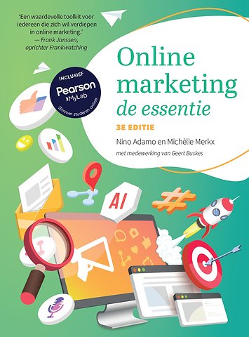 Online marketing, de essentie, met MyLab NL toegangscode