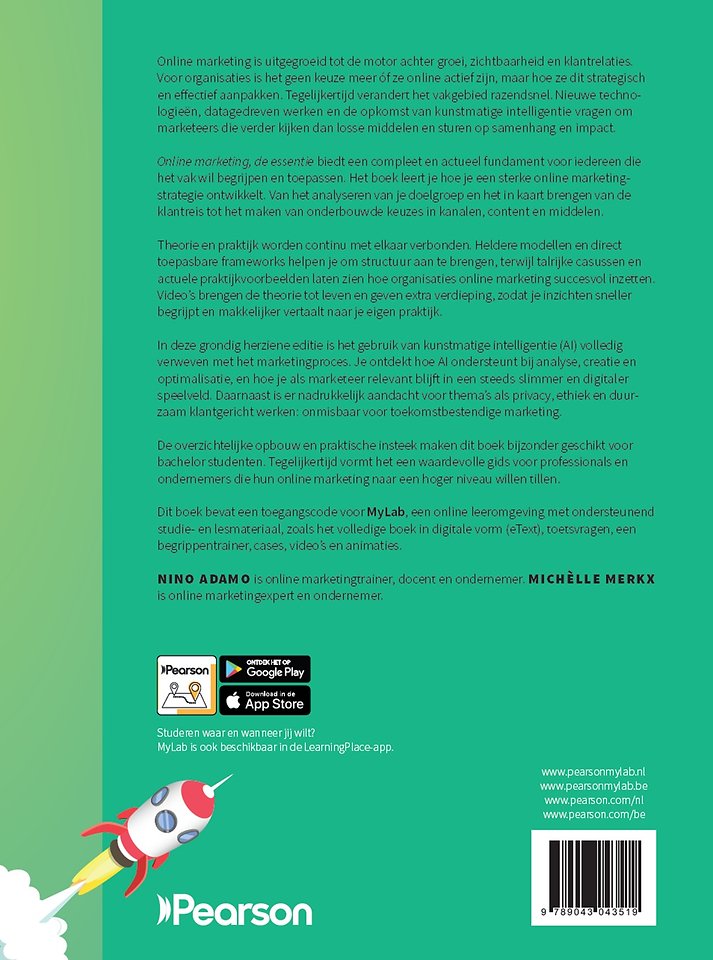 Online marketing, de essentie, met MyLab NL toegangscode
