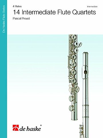 14 Intermediate Flute Quartets