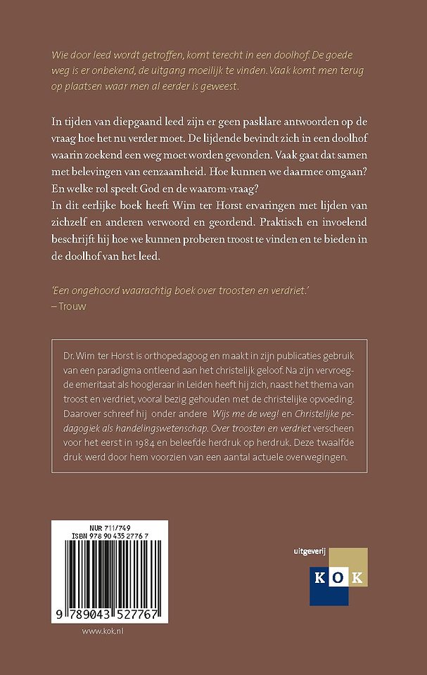 Over troosten en verdriet