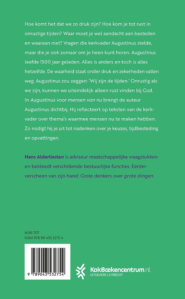 Augustinus voor mensen van nu