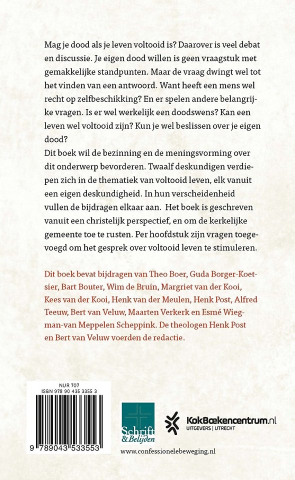 12 artikelen over voltooid leven