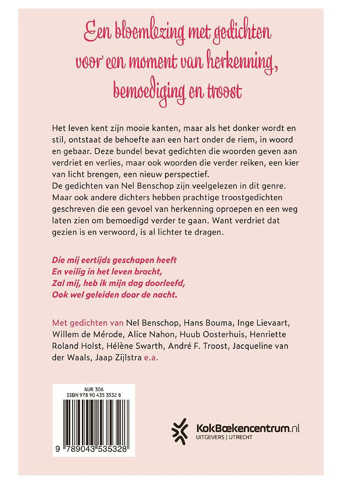 Ik wou zo graag dat ik wat troost kon geven