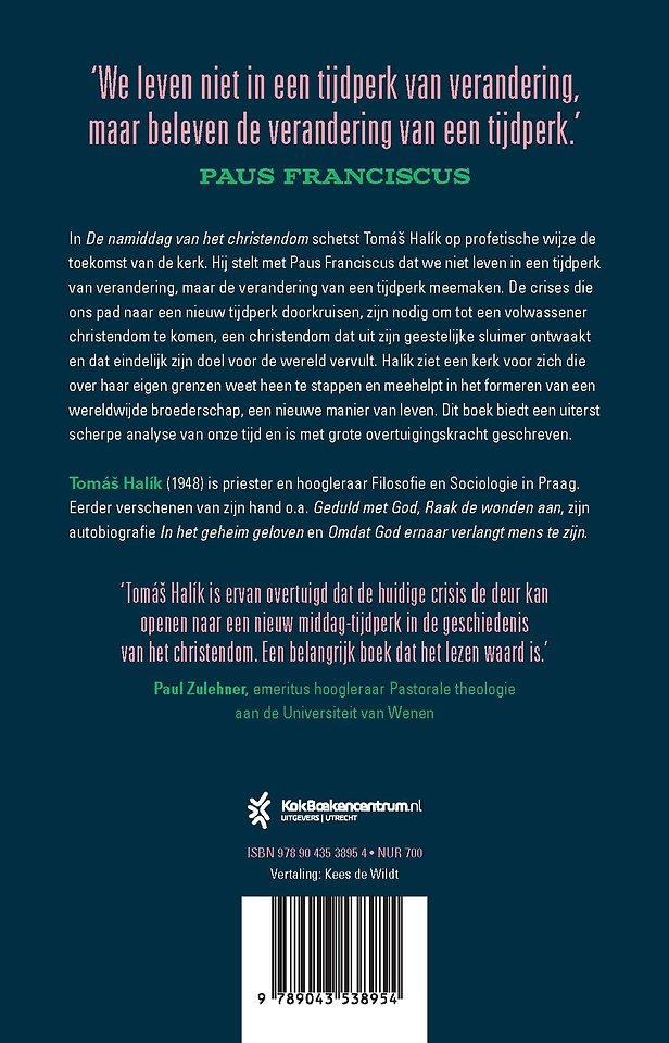 De namiddag van het christendom