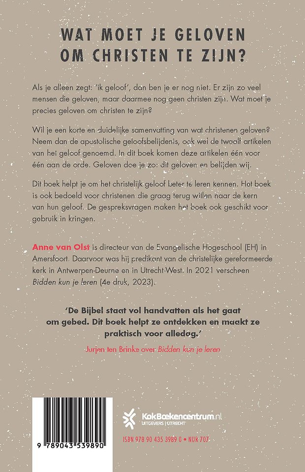 Geloven doe je zo