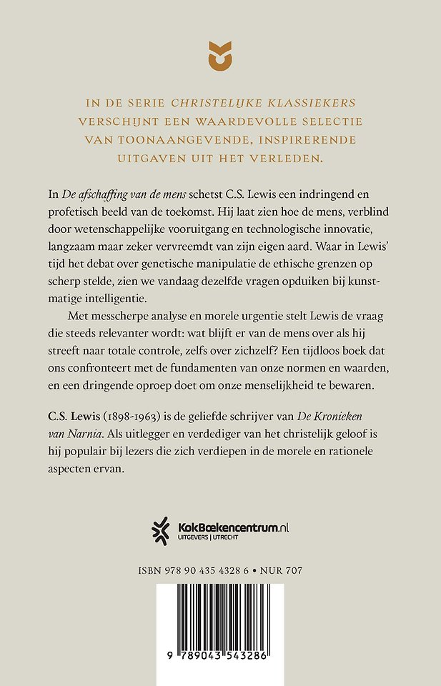 De afschaffing van de mens - Christelijke klassieker