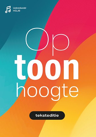 Op toonhoogte 2025 Tekstboek
