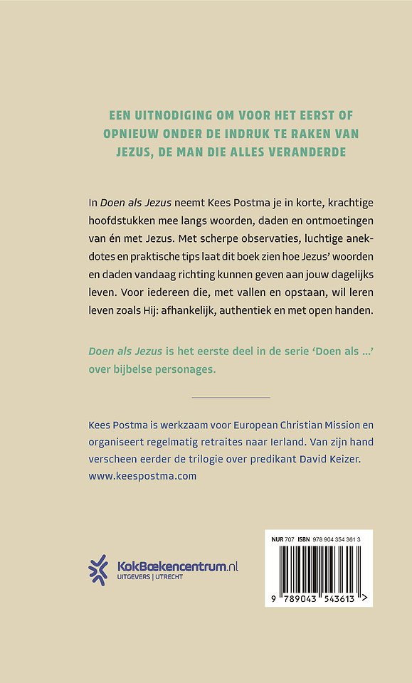 Doen als Jezus