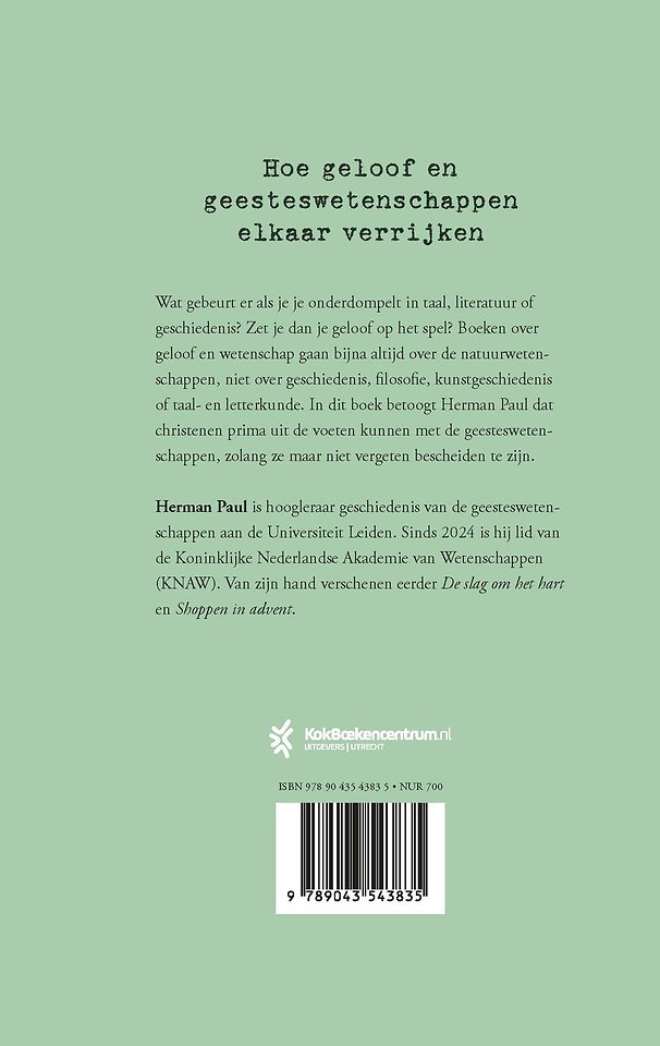 Een oefening in bescheidenheid