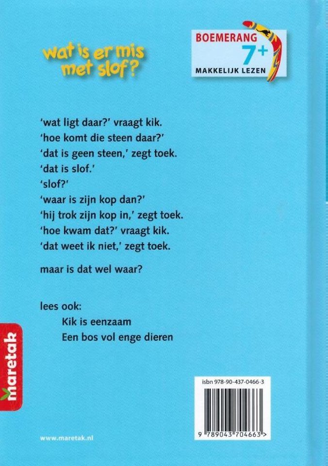 Wat is er mis met Slof?