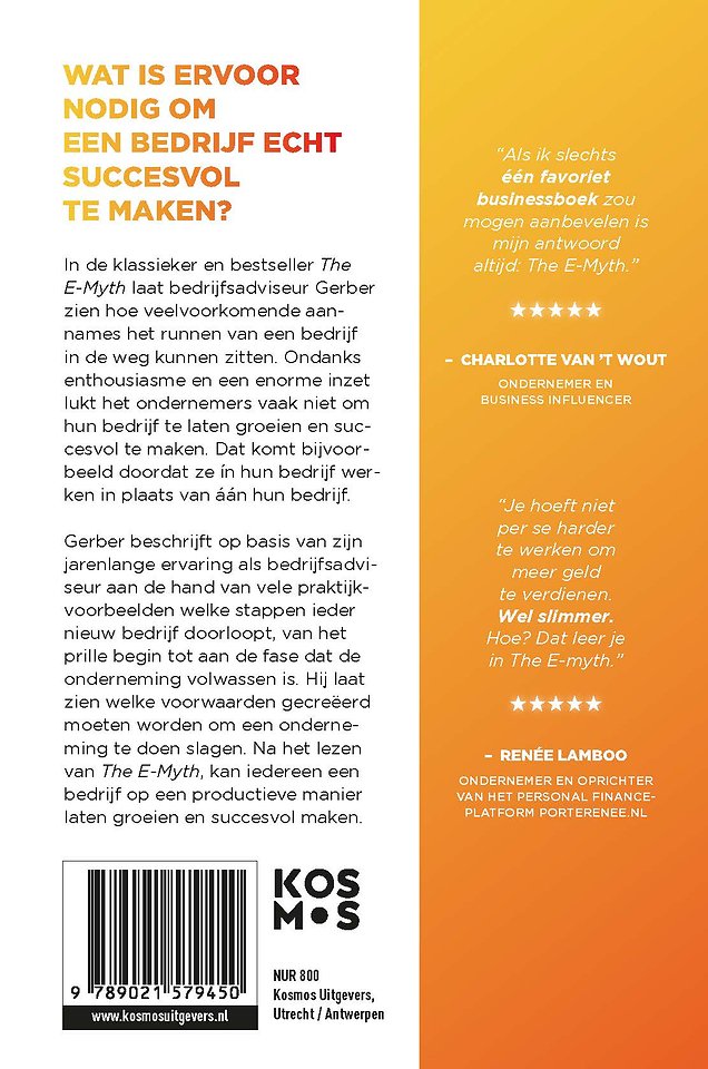 The E-Myth - Nederlandse editie