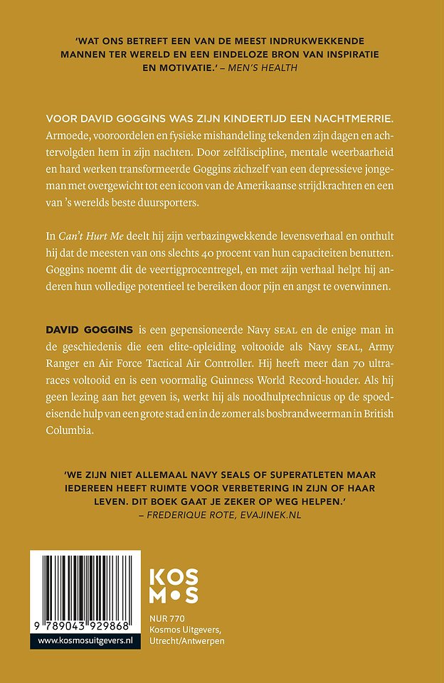 Can't Hurt Me - Nederlandse editie