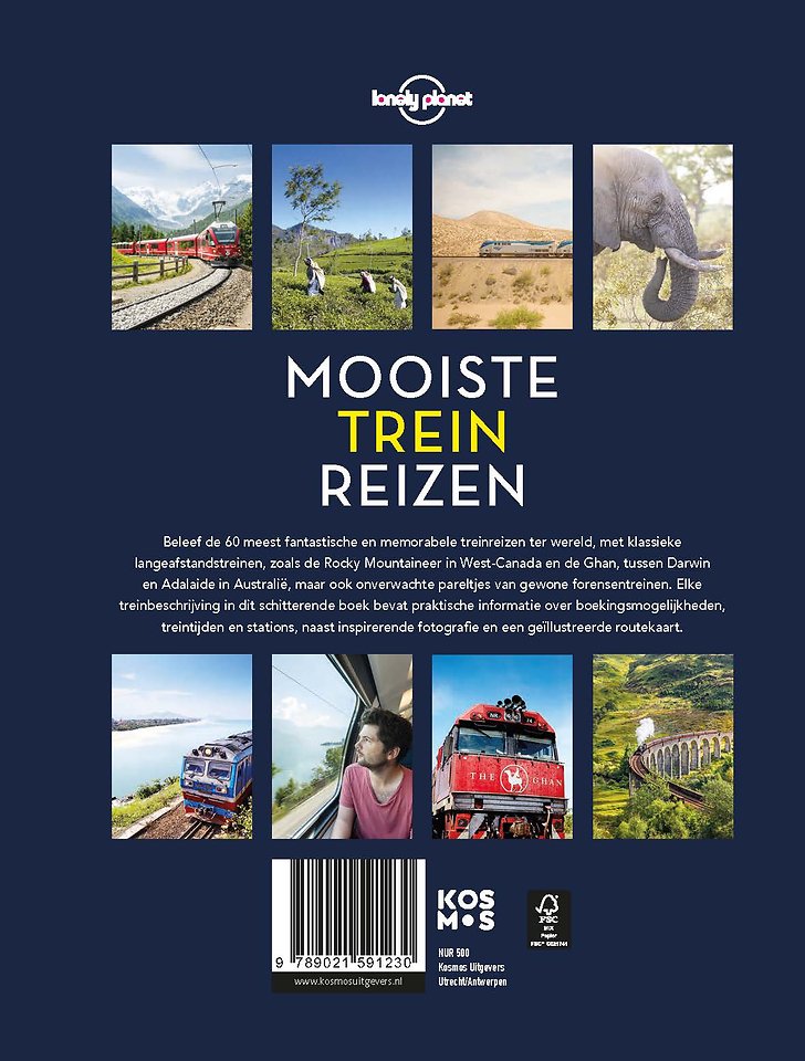 Lonely Planet - Mooiste treinreizen