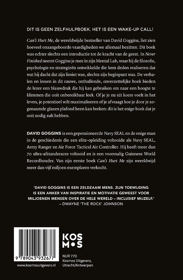 Never Finished - Nederlandse editie