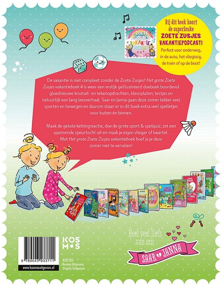 Het grote Zoete Zusjes vakantieboek 4