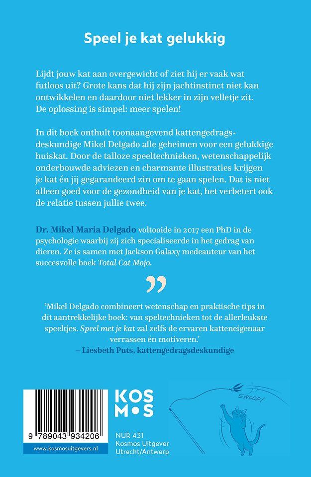 Speel met je kat: het geheim voor een gelukkige huiskat