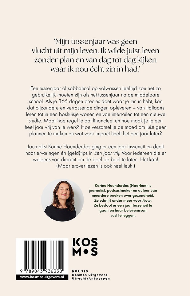 Een jaar vrij
