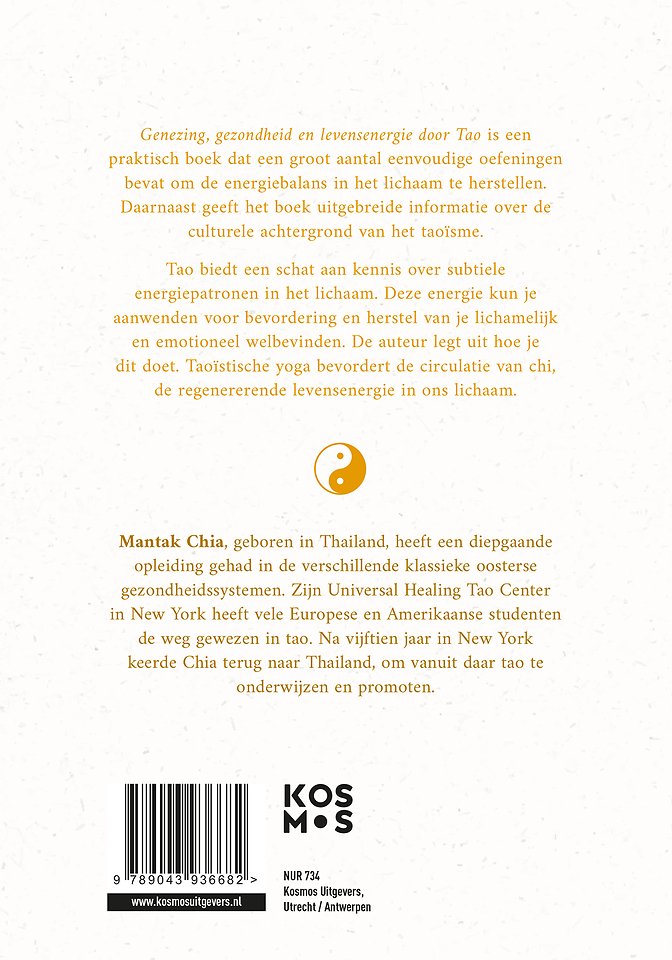 Genezing, gezondheid en levensenergie door Tao