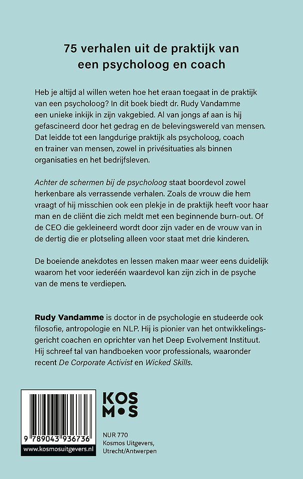 Achter de schermen bij de psycholoog