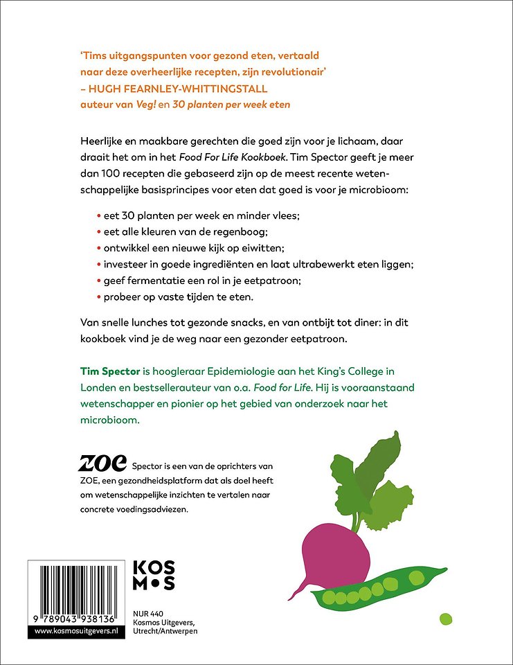 Het food for life kookboek