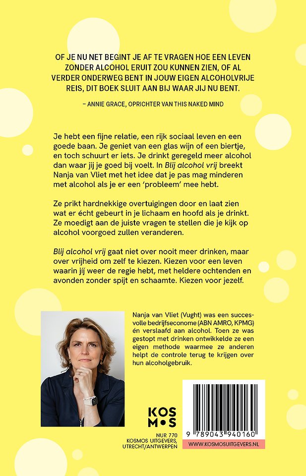 Blij alcohol vrij