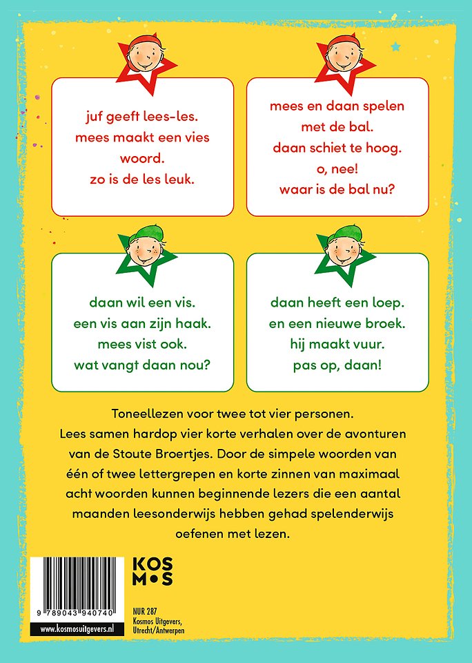 Samen lezen met de Stoute Broertjes