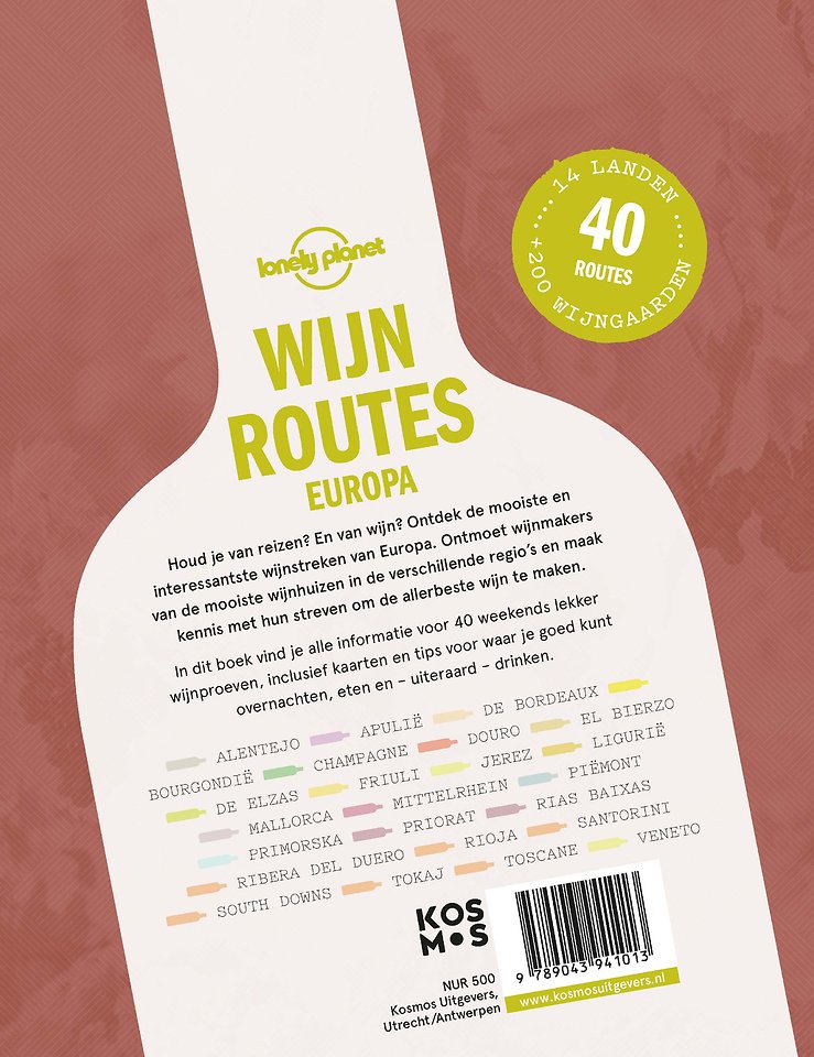 Wijnroutes Europa