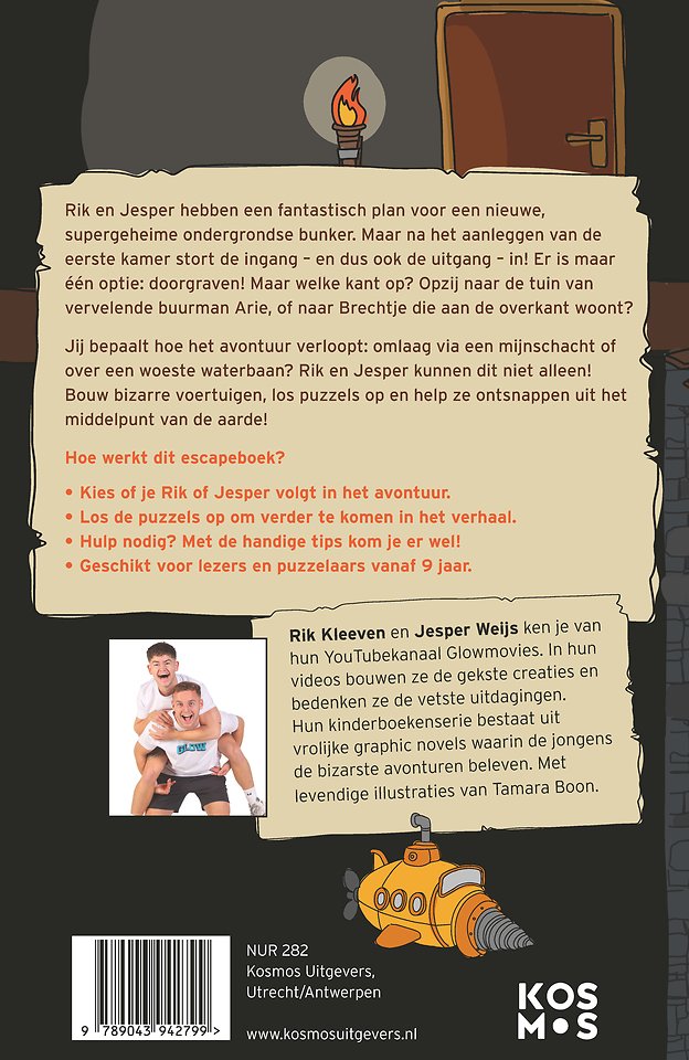 Rik en Jesper escapeboek
