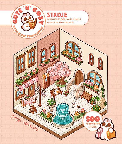 Cute 'n' Cozy Sticker Therapie Stadje