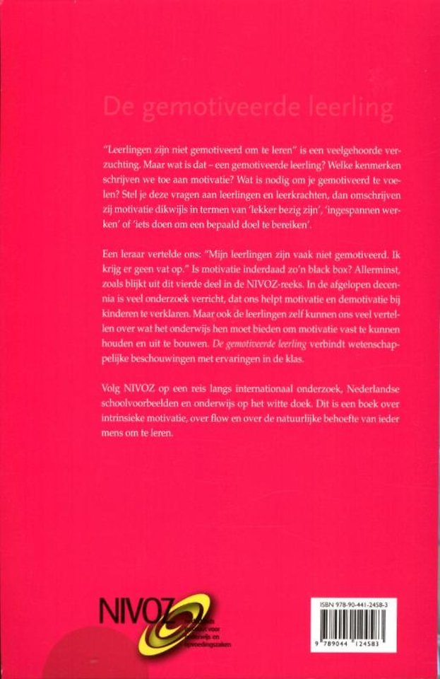De gemotiveerde leerling