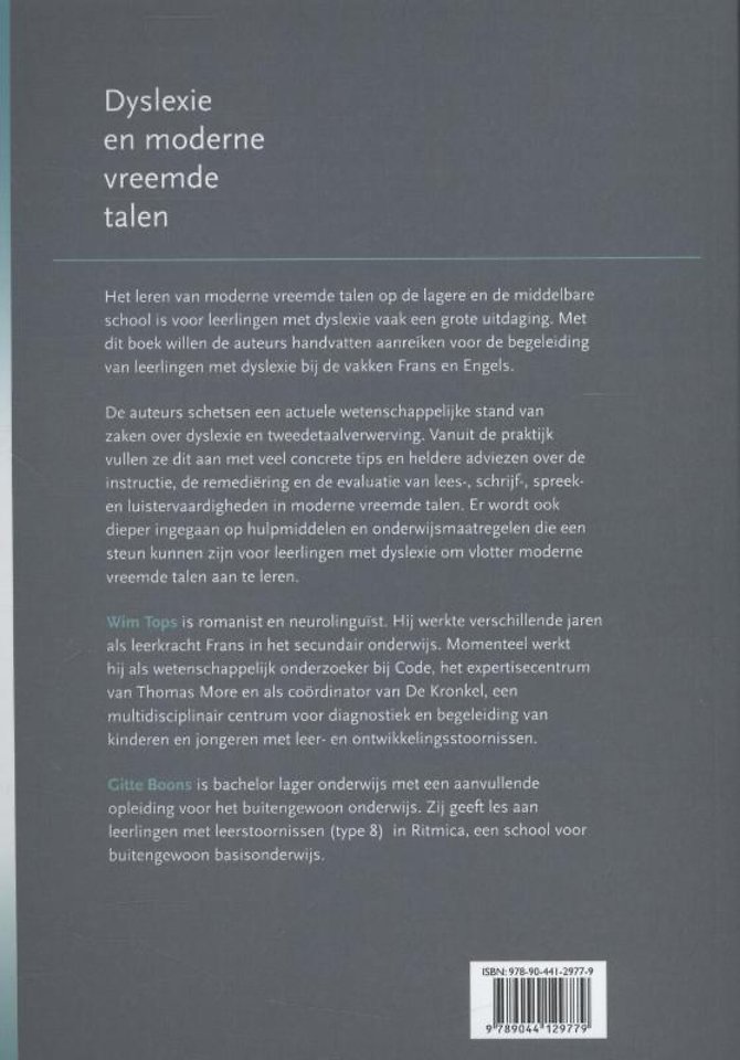 Dyslexie en moderne vreemde talen