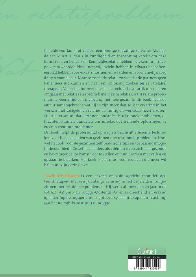 Een relatieprobleem. Wat nu?