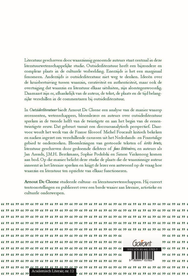Outsiderliteratuur