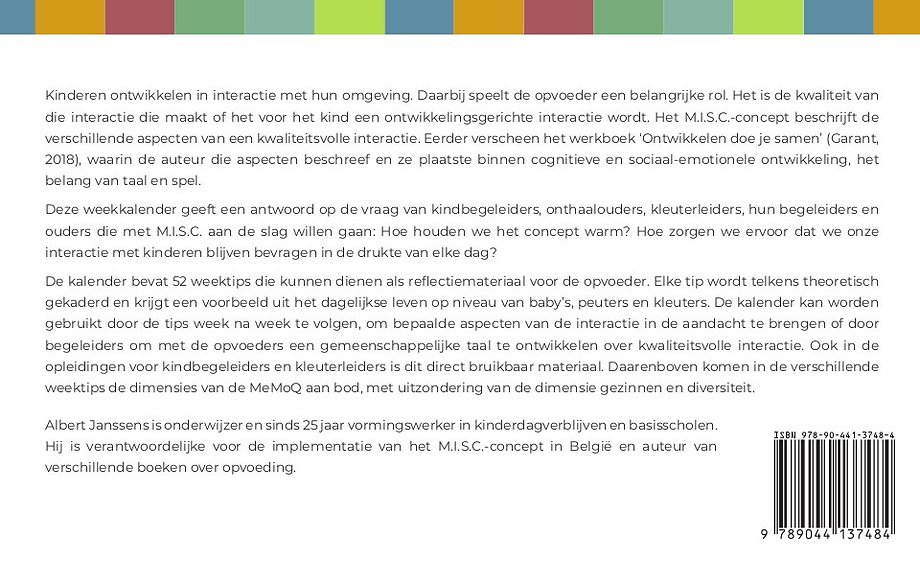 Ontwikkelen doe je samen – Weekkalender M.I.S.C.