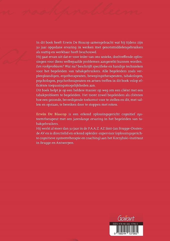 Een rookprobleem? Wat nu?