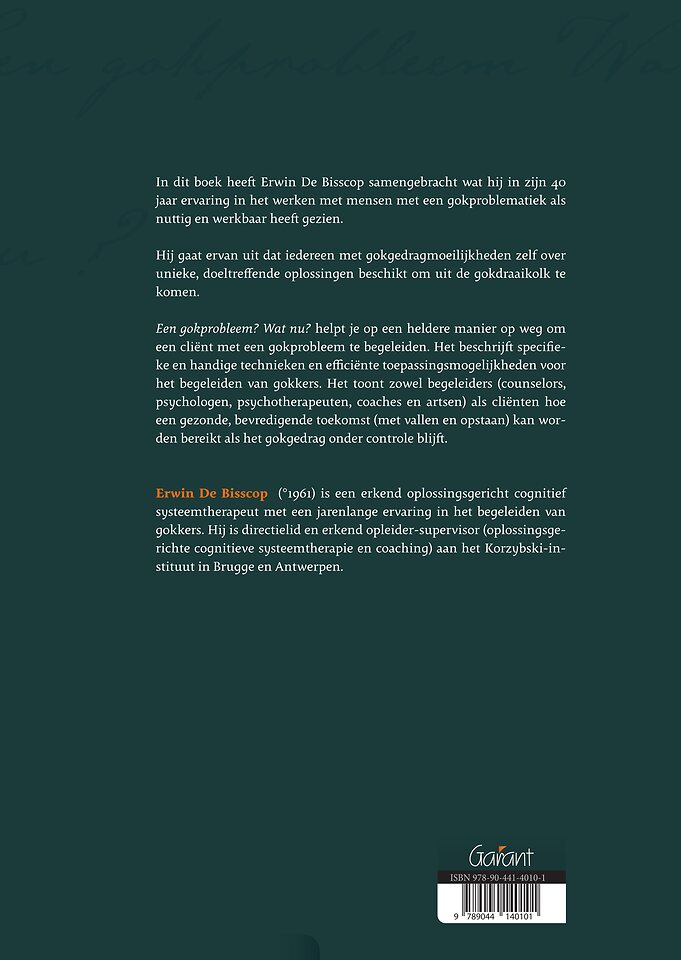 Een gokprobleem? Wat nu?