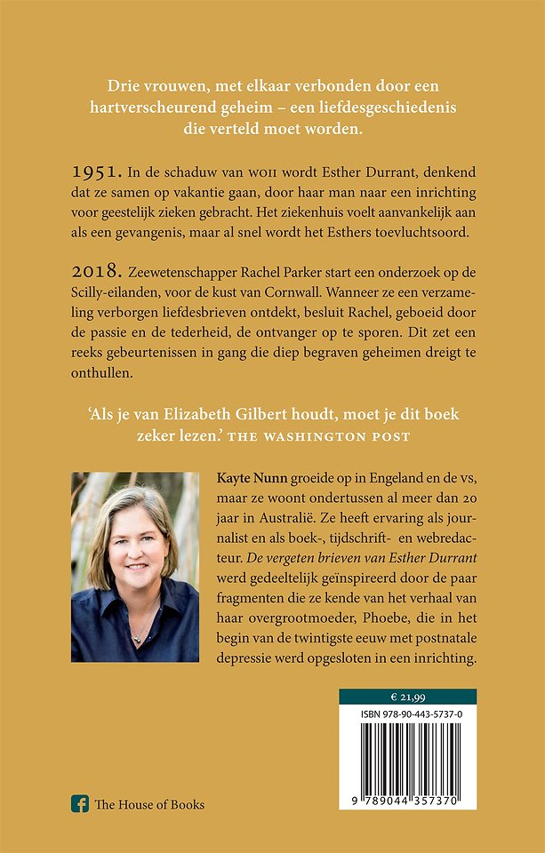 De verdwenen brieven van Esther Durrant