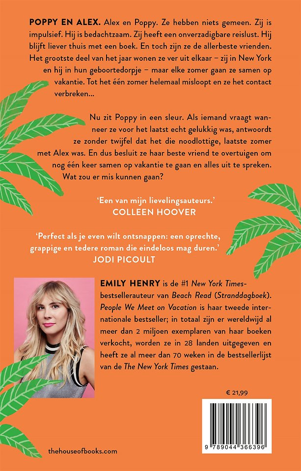 People We Meet on Vacation