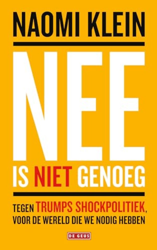 Nee is niet genoeg