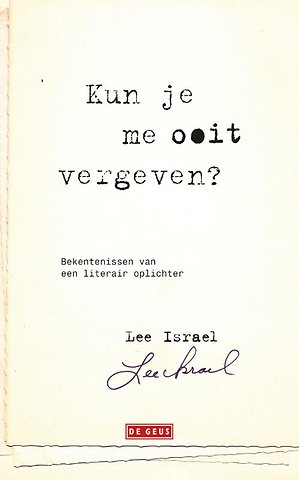 Kun je me ooit vergeven?