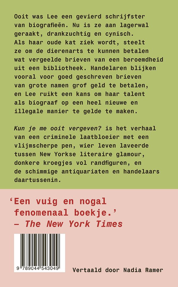 Kun je me ooit vergeven?