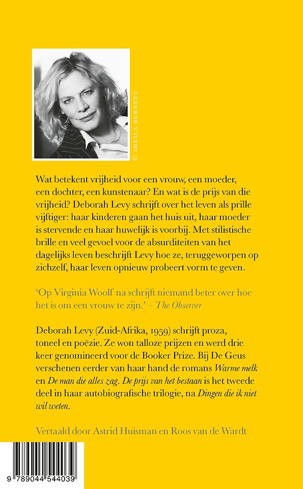 De prijs van het bestaan