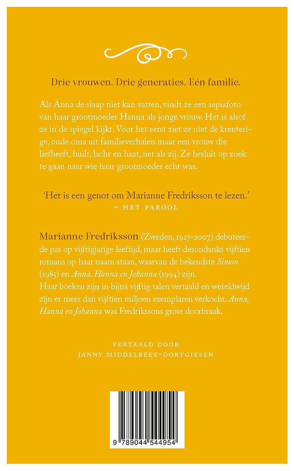 Anna, Hanna en Johanna